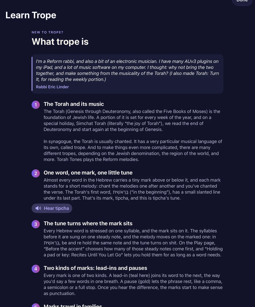 The Learn Trope page